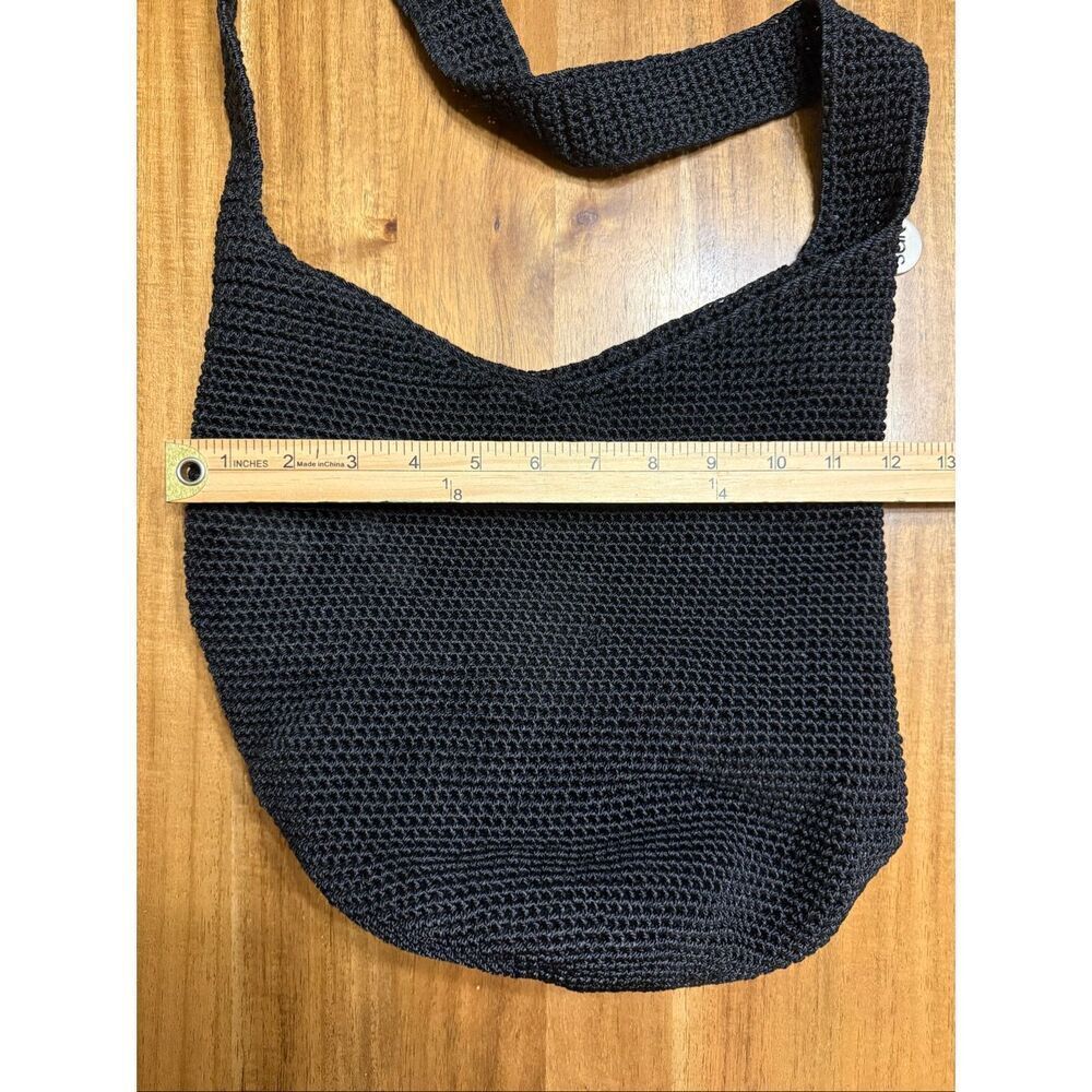 The Sak Hobo Bag Crochet Purse Shoulder Round Bottom Boho Open Tote - Picture 7 of 7